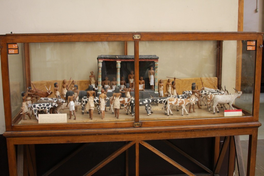 Cattle count model of Meketre